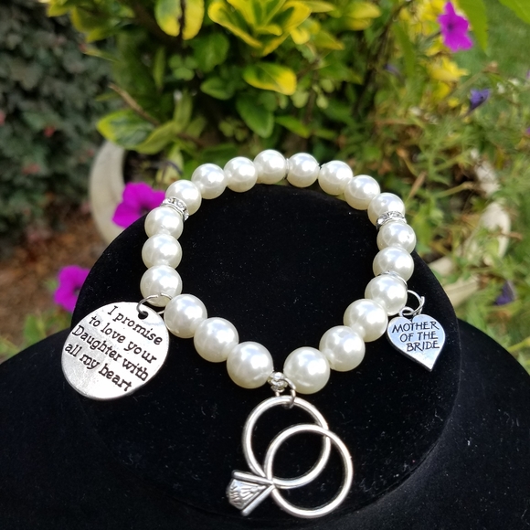 Wedding party jewelry,  mother of bride,  mother o - Picture 7 of 10